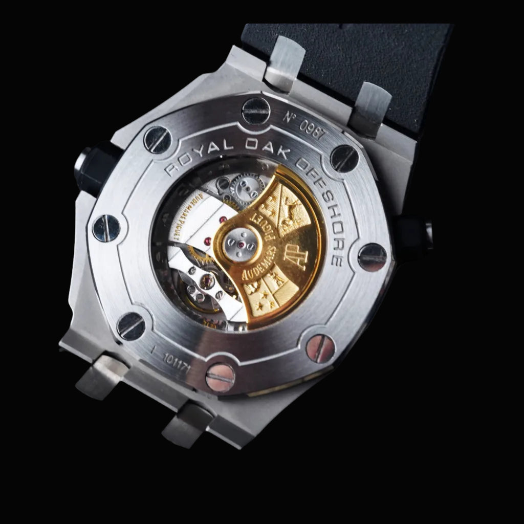 Audemars Piguet Royal Oak Offshore Diver Black Dial Black Rubber Men's Watch 15710ST.OO.A002CA.01