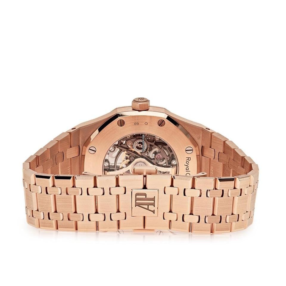 Audemars Piguet Royal Oak Double Balance Wheel Openworked 15407OR.OO.1220OR.01 Rose Gold