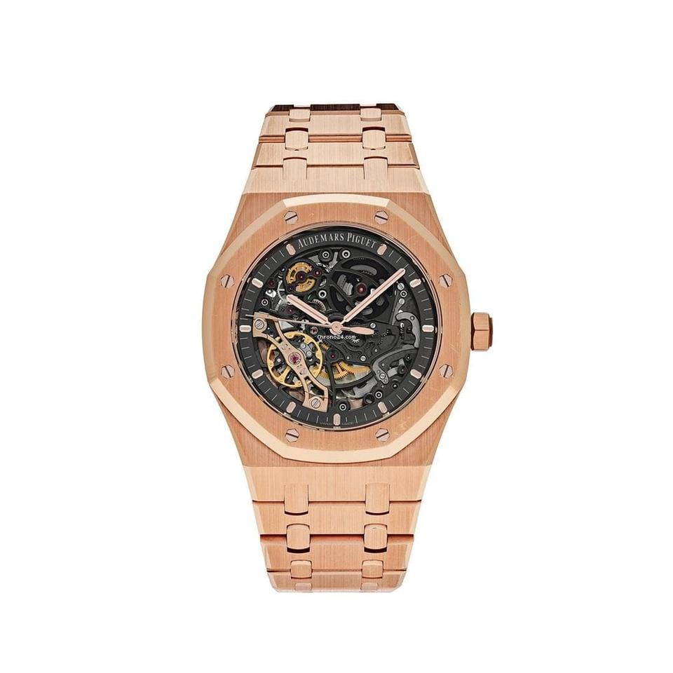 Audemars Piguet Royal Oak Double Balance Wheel Openworked 15407OR.OO.1220OR.01 Rose Gold