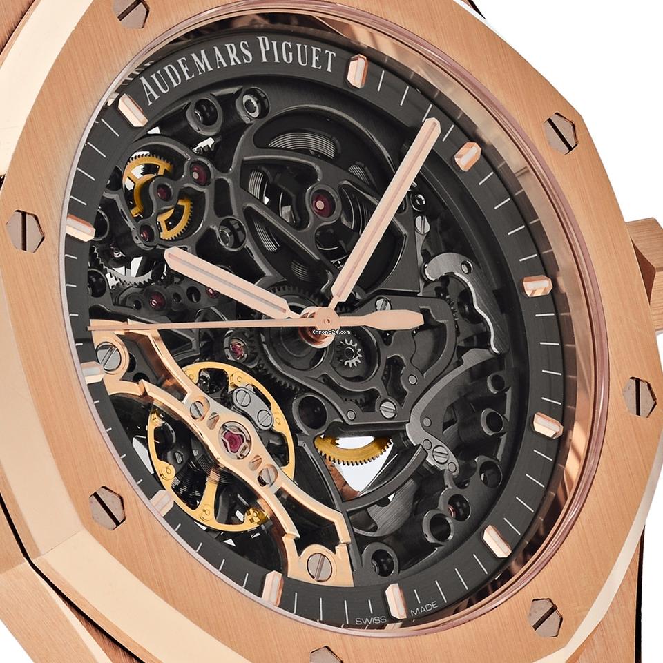 Audemars Piguet Royal Oak Double Balance Wheel Openworked 15407OR.OO.1220OR.01 Rose Gold