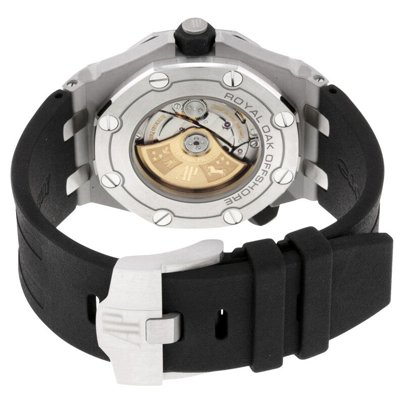 Audemars Piguet Royal Oak Offshore Diver Black Dial Black Rubber Men's Watch 15710ST.OO.A002CA.01